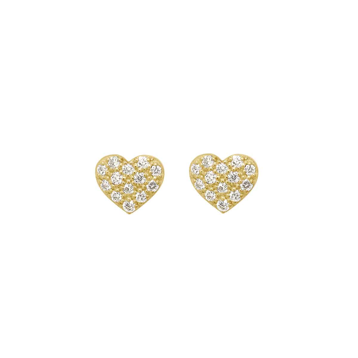 Earrings gigi CLOZEAU In Love Diamonds Gold