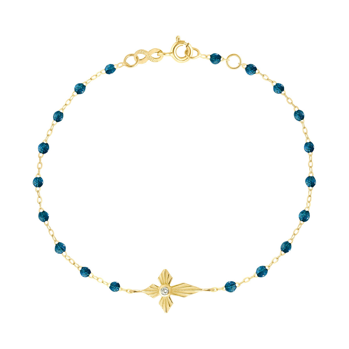 Gigi Clozeau Cross Light Bracelet  Diamond &amp; Gold