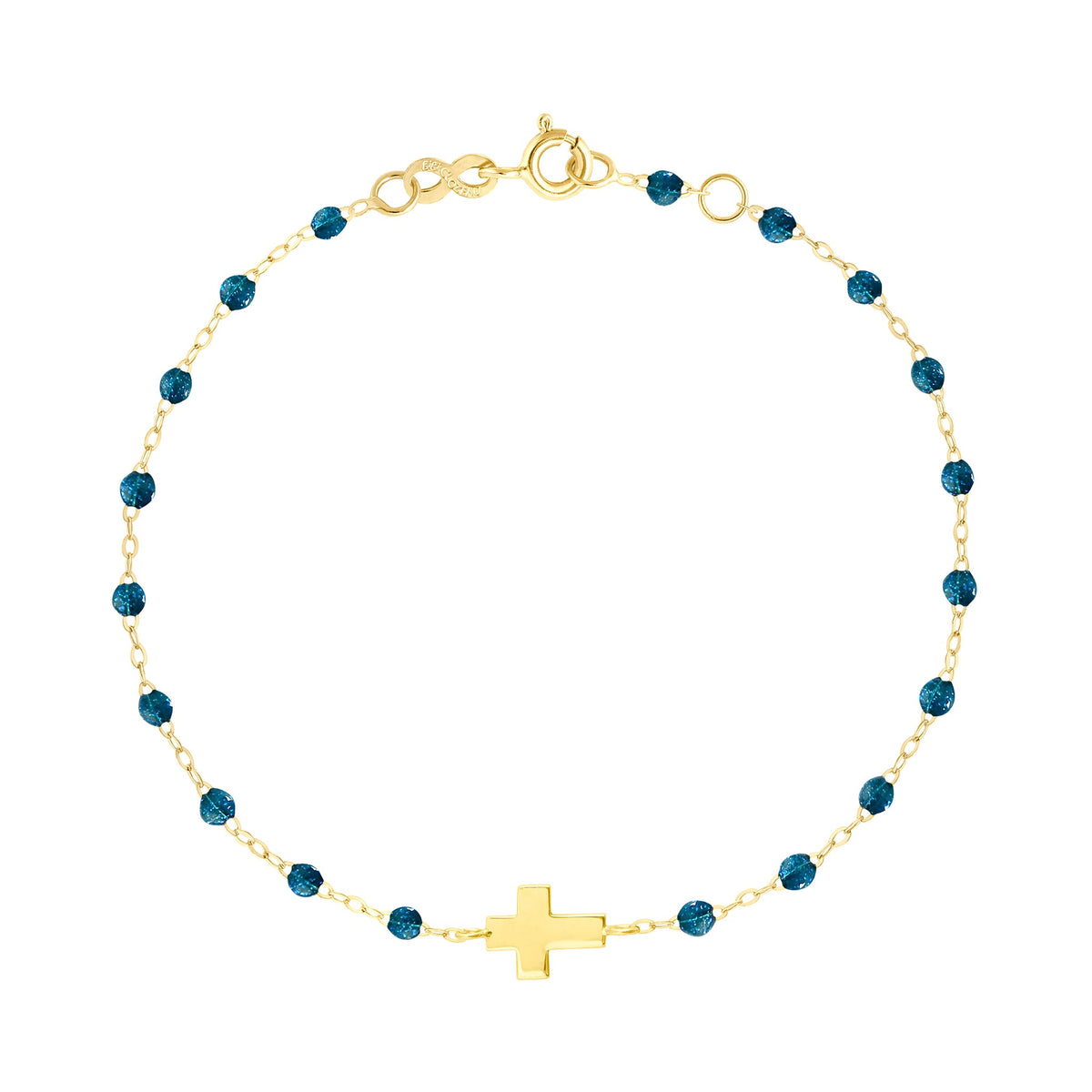 gigi CLOZEAU Gold Cross Bracelet