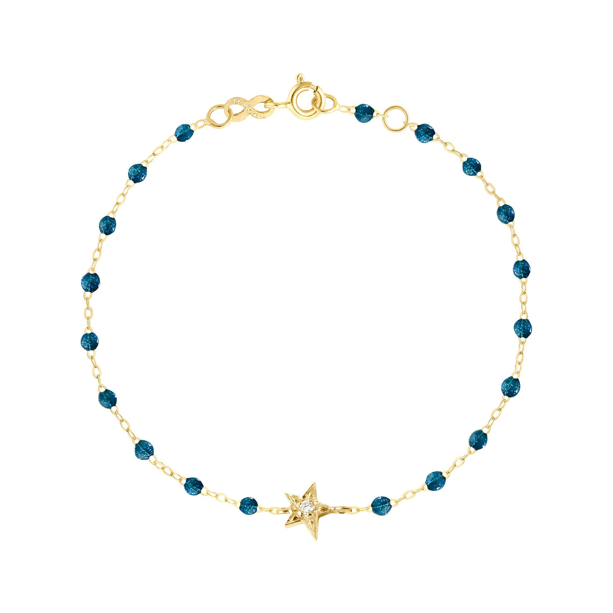 gigi CLOZEAU Gold Diamond Star Bracelet