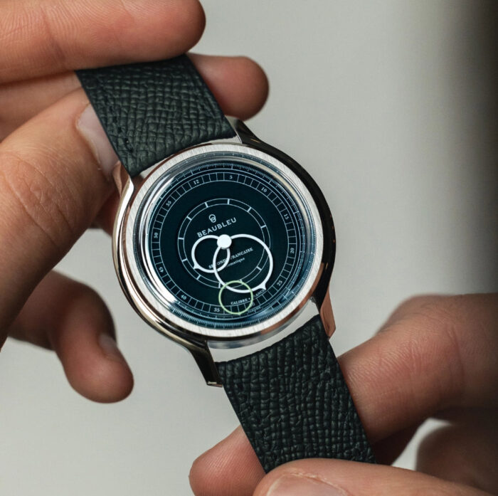 Montre Beaubleu Seconde Française 19.24 Cadran Vert Impérial