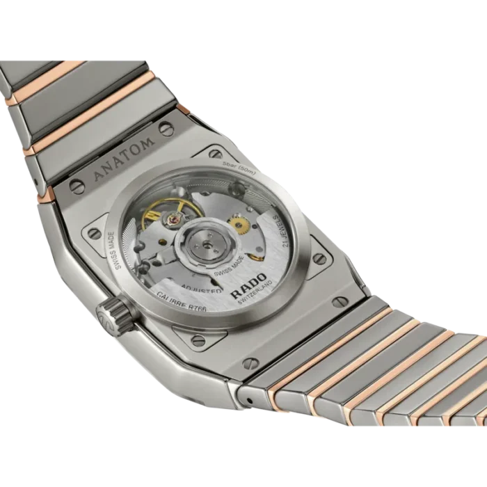 Montre Rado Anatom Automatic Cadran Gris Bracelet Ceramique