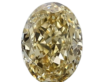 Diamant Oval 0.72 Carats GIA FBY Vvs2