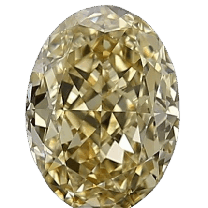 Diamant Oval 0.72 Carats GIA FBY Vvs2