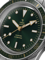 Montre Yema Superman Gilt CMM.10 Auto Cadran Vert Bracelet Acier 39MM