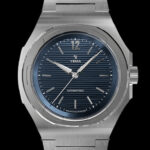 Montre Yema Wristmaster Slim CMM.10 Auto Cadran Bleu Bracelet Acier 39MM