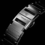 Montre Yema Wristmaster Slim CMM.10 Auto Cadran Bleu Bracelet Acier 39MM