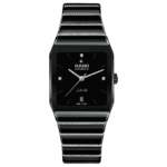 Montre Rado Anatom Diamonds Automatic Cadran Noir Bracelet Ceramique
