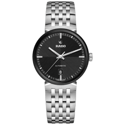 Rado Florence Auto Watch Black Dial Steel Bracelet 39MM