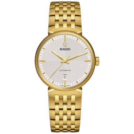 Rado Florence Auto Watch Silver Dial Steel Bracelet 39MM