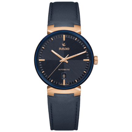 Montre Rado Florence Auto Cadran Bleu Bracelet Cuir 39MM