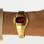 Hamilton American Classic PSR Digital Gold Quartz Watch