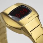 Montre Hamilton American Classic PSR Digital Gold Quartz