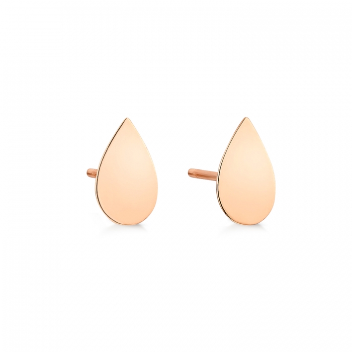 Boucles d'Oreilles Ginette NY Bliss Stud Or Rose