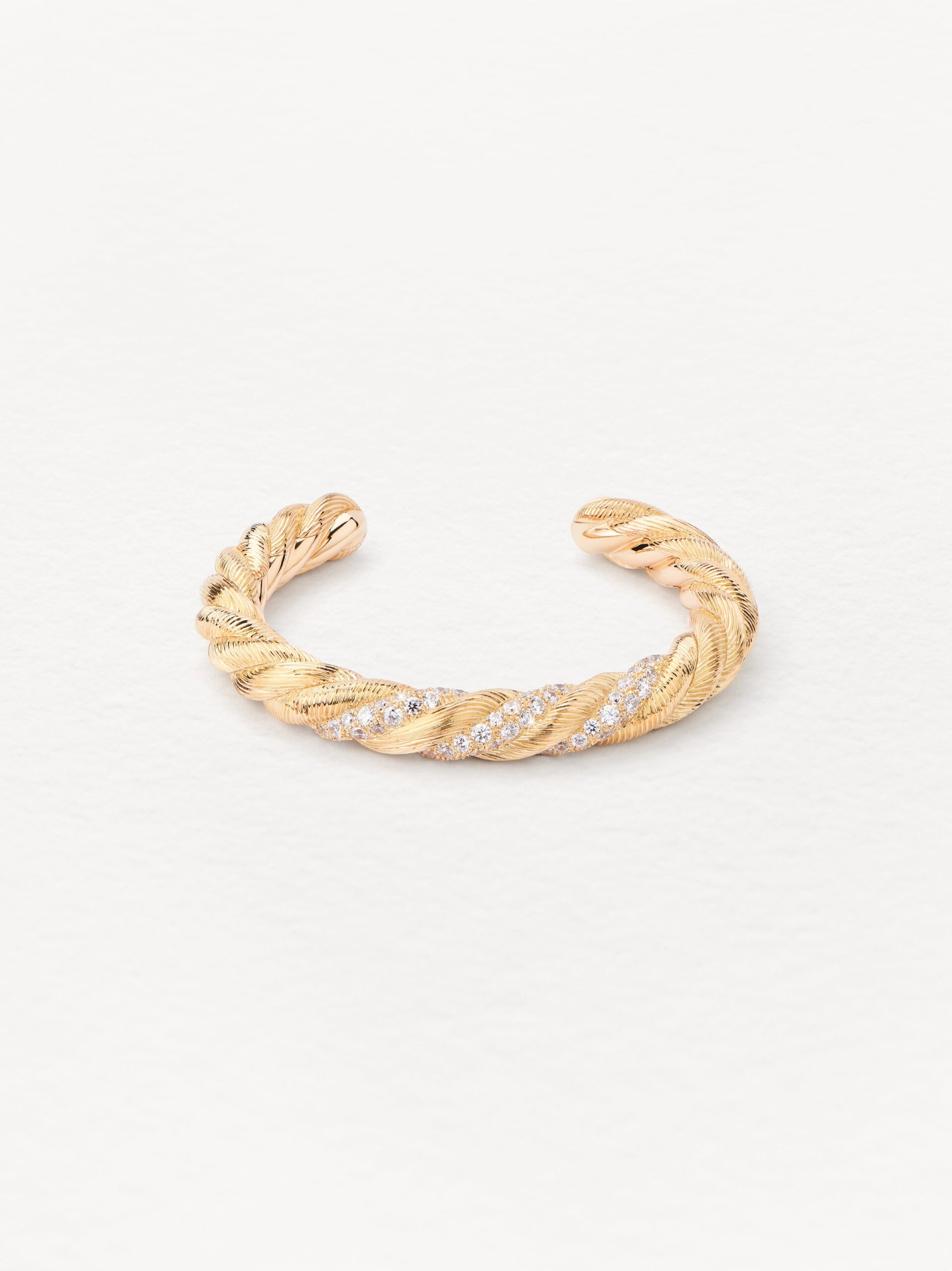 Bracelet Poiray Dune Diamonds Yellow Gold