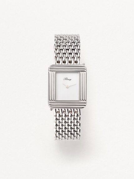 Watch Poiray Ma Première White dial Lined Steel Bracelet