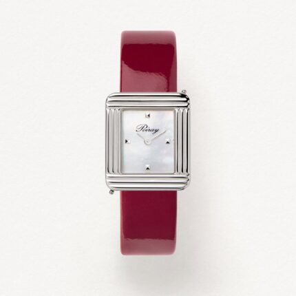 Montre Poiray Ma Première Cadran Nacre Bracelet Cuir