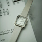 Montre Yema Radiance Quartz Cadran Argenté Bracelet Cuir 30MM