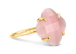 Bague Morganne Bello Victoria Quartz Guava Or Jaune