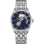 Montre Hamilton Jazzmaster Open Heart Auto Cadran Bleu