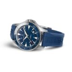 Montre Hamilton Khaki Navy Scuba Auto Cadran Bleu Bracelet Caoutchouc 40MM