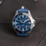 Montre Hamilton Khaki Navy Scuba Auto Cadran Bleu Bracelet Caoutchouc 40MM