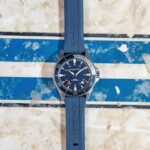 Montre Hamilton Khaki Navy Scuba Auto Cadran Bleu Bracelet Caoutchouc 40MM