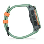 Montre Garmin Instinct 3 Amoled Vert d'Eau Connectée Bracelet Caoutchouc 45MM