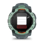 Montre Garmin Instinct 3 Amoled Vert d'Eau Connectée Bracelet Caoutchouc 50MM