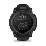 Montre Garmin Instinct 3 Amoled Noir Connectée Bracelet Caoutchouc 45MM