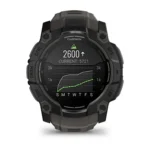 Montre Garmin Instinct 3 Amoled Noir Connectée Bracelet Caoutchouc 50MM