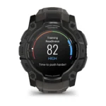 Montre Garmin Instinct 3 Amoled Noir Connectée Bracelet Caoutchouc 50MM