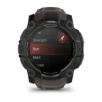 Montre Garmin Instinct 3 Amoled Noir Connectée Bracelet Caoutchouc 50MM