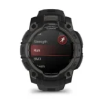 Montre Garmin Instinct 3 Amoled Noir Connectée Bracelet Caoutchouc 45MM