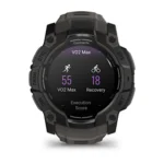 Montre Garmin Instinct 3 Amoled Noir Connectée Bracelet Caoutchouc 50MM