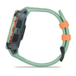 Montre Garmin Instinct 3 Amoled Vert d'Eau Connectée Bracelet Caoutchouc 45MM