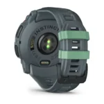 Montre Garmin Instinct 3 Amoled Vert d'Eau Connectée Bracelet Caoutchouc 50MM