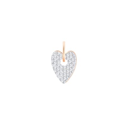 Ginette NY Diamond Angele Charm Rose Gold Pendant