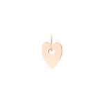 Pendentif Ginette NY Mini Angele Charm Or Rose