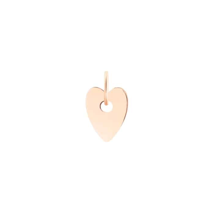 Ginette NY Mini Angele Charm Rose Gold Pendant