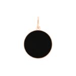 Pendentif Ginette NY Ever Onyx Charm Or Rose