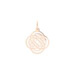 Pendentif Ginette NY Mini Purity Charm Or Rose