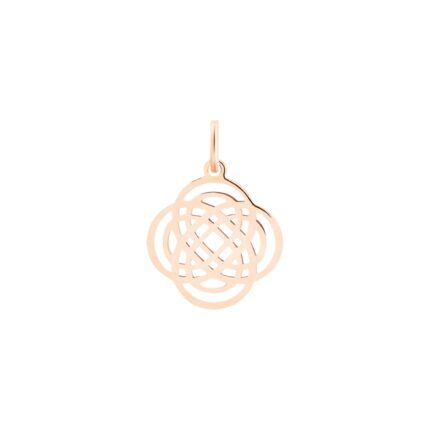 Ginette NY Mini Purity Charm Rose Gold Pendant