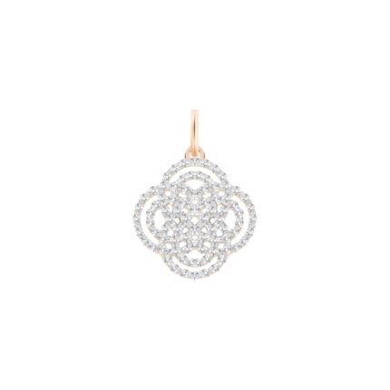 Pendentif Ginette NY Diamond Purity Charm Or Rose