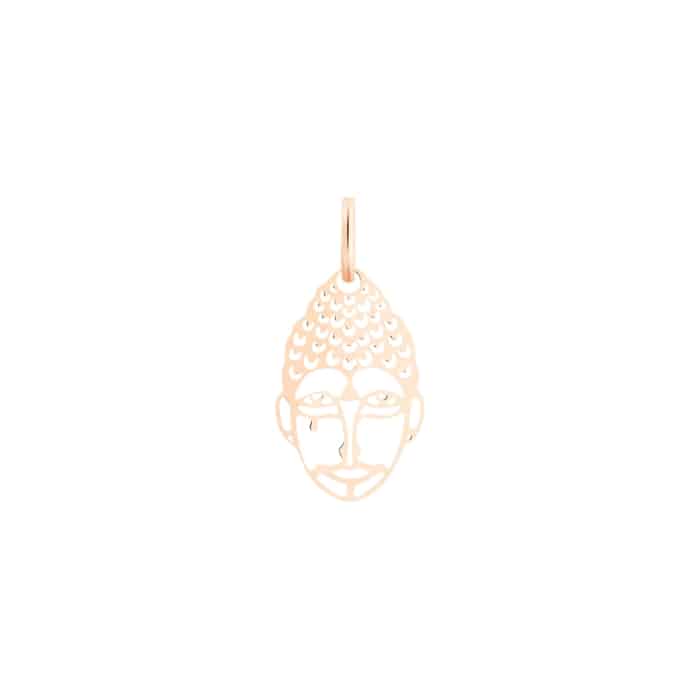 Pendant Ginette NY Mini Buddha Charm Rose Gold