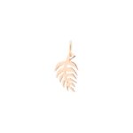 Pendentif Ginette NY Mini Palm Charm Or Rose