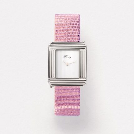 Montre Poiray Ma Première Cadran Blanc Bracelet Cuir