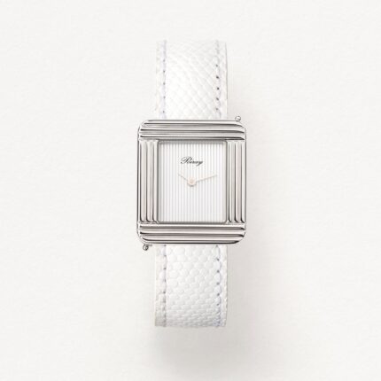 Montre Poiray Ma Première Cadran Blanc Bracelet Cuir