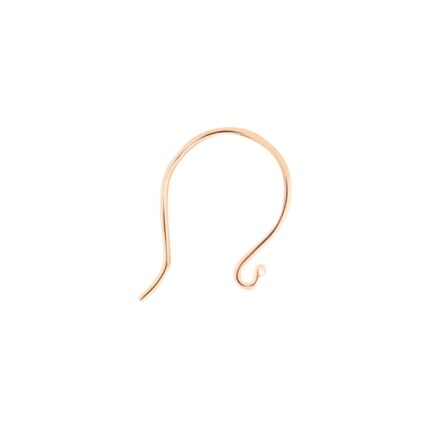 Mono Earring Ginette NY Single Hook Rose Gold