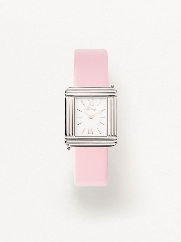 Montre Poiray Ma Première Cadran Blanc Bracelet Cuir